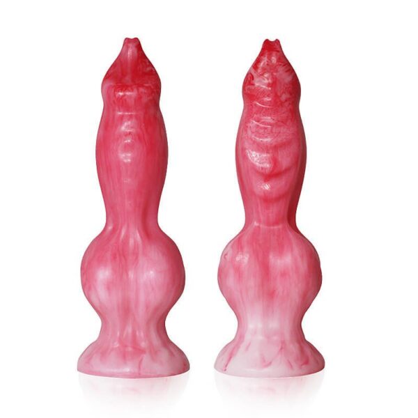 14 Inch Silicone Fantasy Dog Knot Dildo