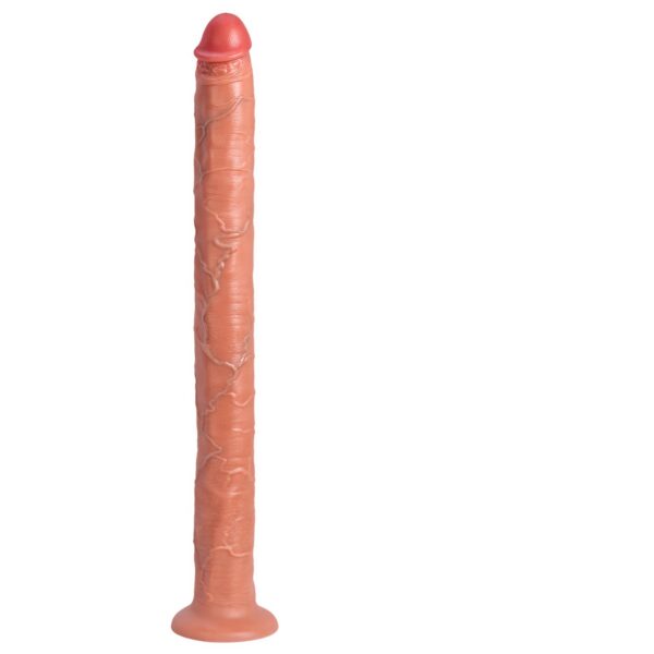 20.4 Inch Extra Long Realistic Dildo with Suction Cup Base, 1.9 Inch Thick
