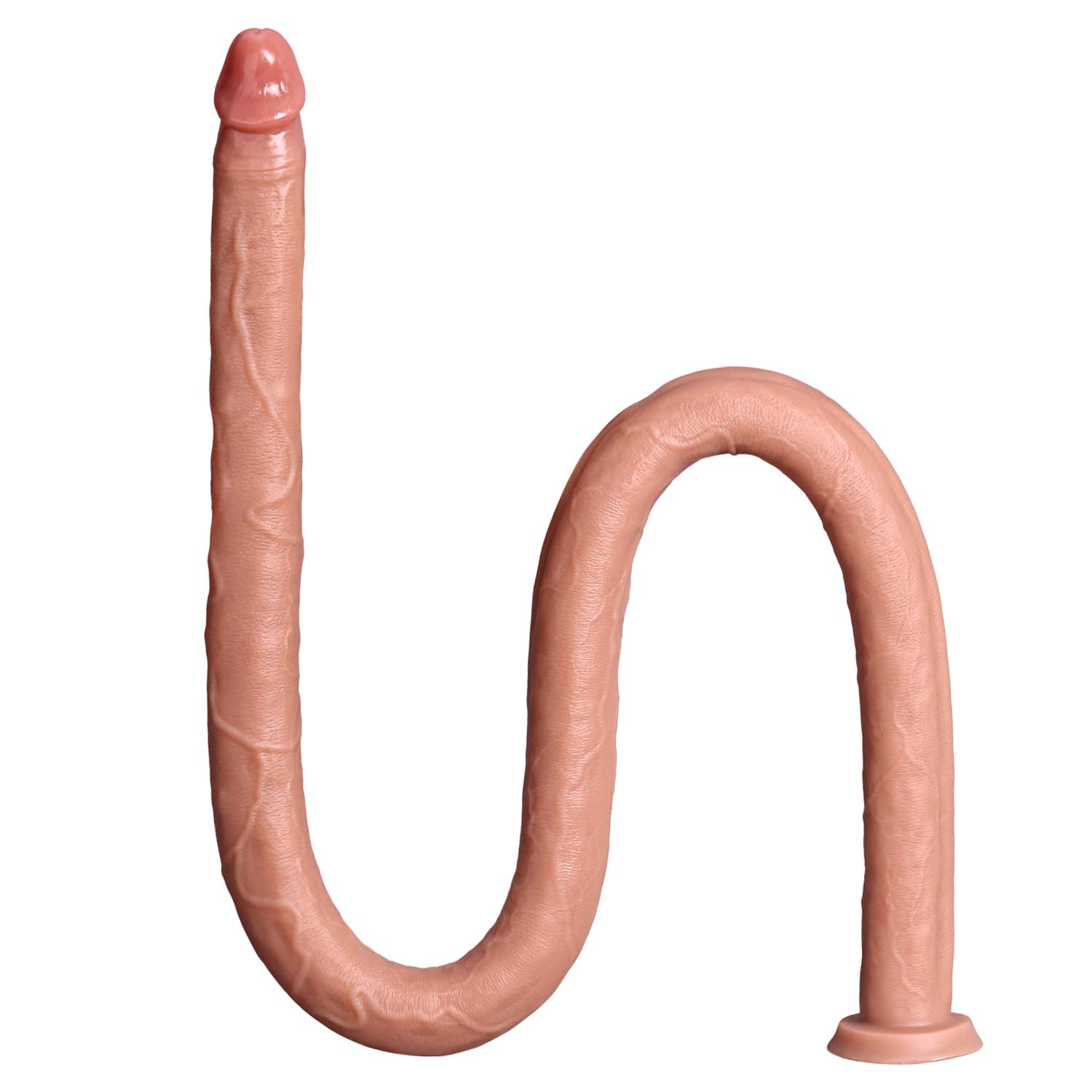 236393-extra-long-flexible-silicone-dildo-with-strong-suction-cup-5678208 23.6"/39.3" Extra Long Flexible Silicone Dildo With Strong Suction Cup - 图片 1