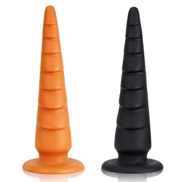 45cm Extra Long Tapered Anal Plug with Suction Cup