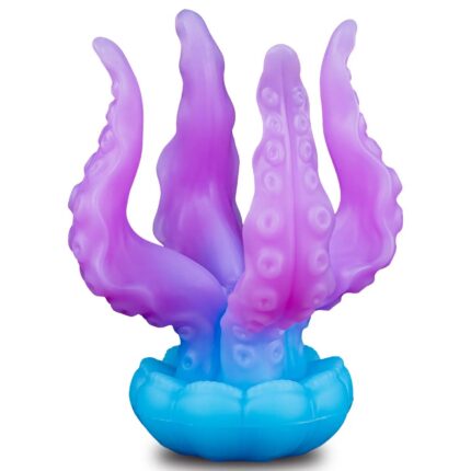 Realistic Jellyfish Shaped Silicone Dildo Large Size (7.87 inch) Tentacle Pleasure