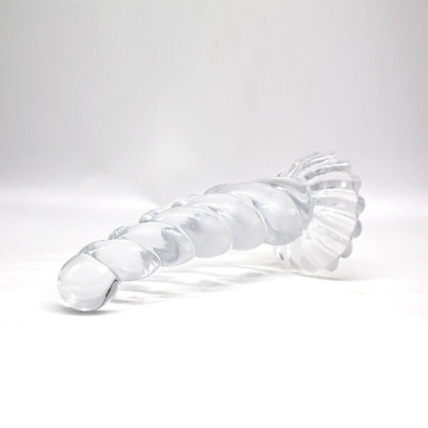 6 Inch Tpe Jelly Clear Dildo