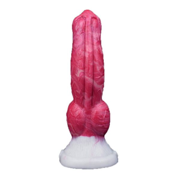 7 Inch Fantasy Dog Dildo with Realistic Knot