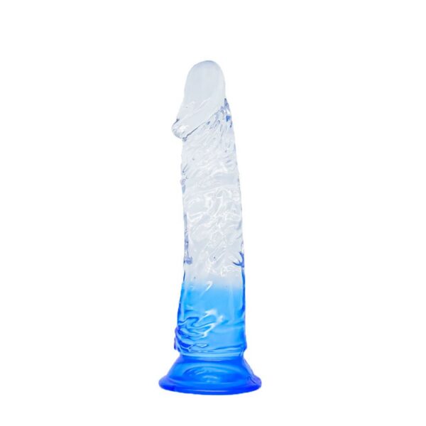 8 Inch Tpe Clear Dildo with Suction Cup