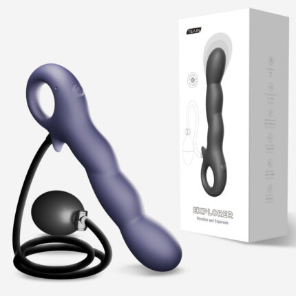 AeroPulse App-Controlled Inflatable Prostate Massager
