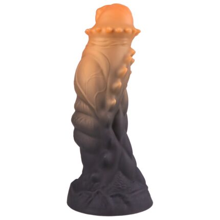 Beaded Fantasy Dildo with Strong Suction Base Dragon Monster Toy with Spherical Studs
