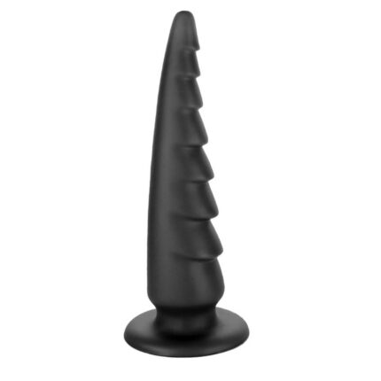 Carrot 17 Inch Long Black Butt Plug Dildo