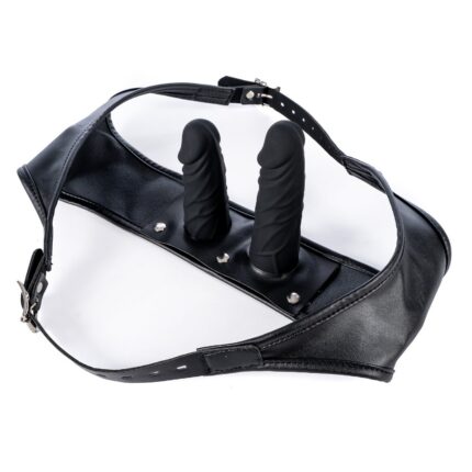 Double-Ended Dildo Harness，Adjustable Waistband