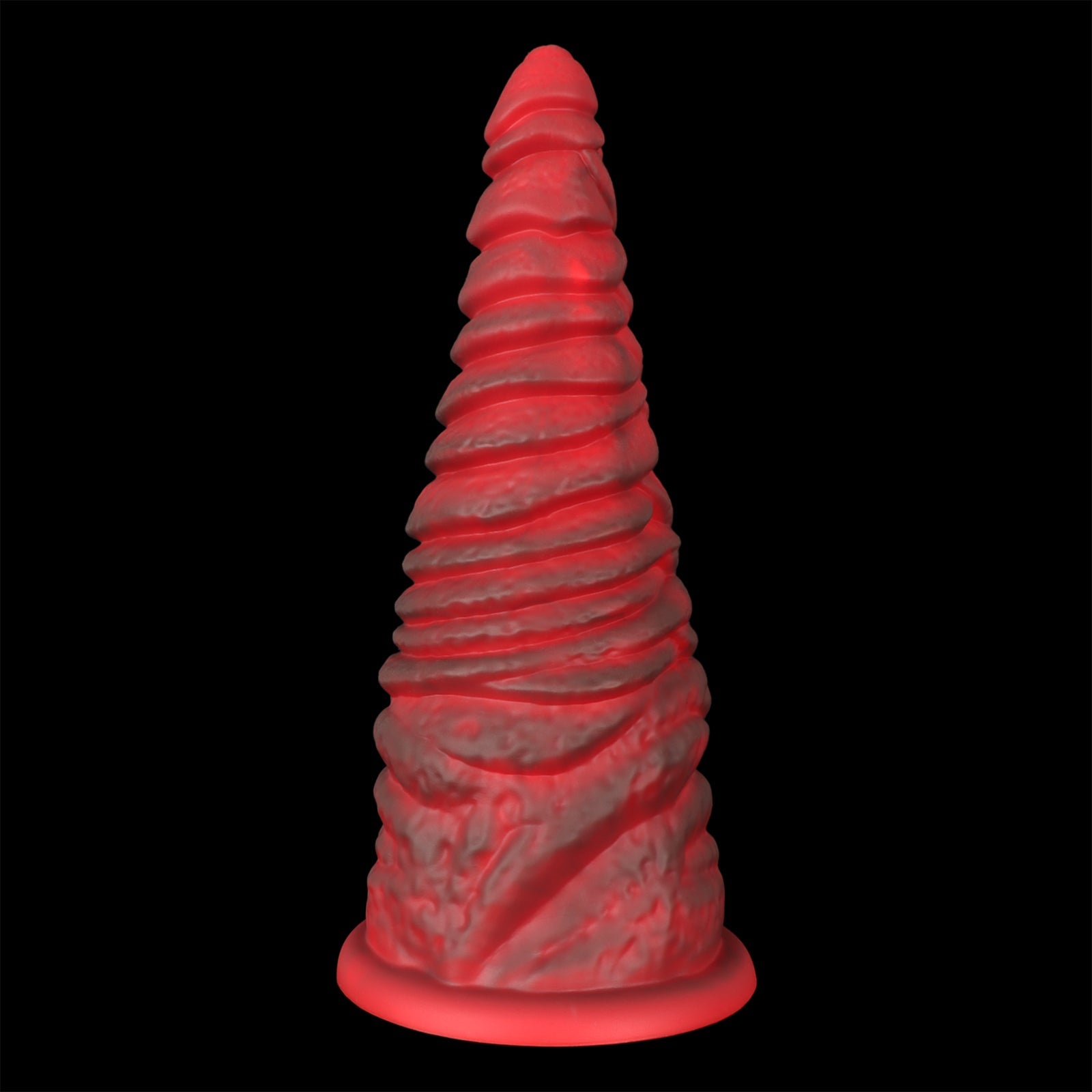 heavyweight-spiral-silicone-anal-plug-with-strong-suction-base-112-1067868 Heavyweight Spiral Silicone Anal Plug with Strong Suction Base (11.2") - 图片 1