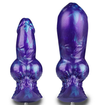 Inflatable Liquid Silicone Fantasy Plug with Wearable Hollow Design