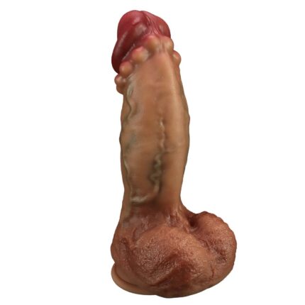 Lifelike Veined Silicone Dildo with Suction Base (XS–XL)