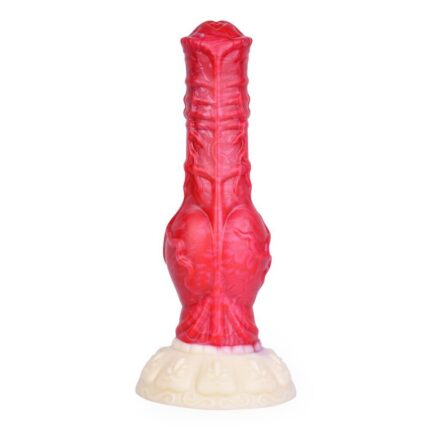 Luphric 8 Inch Silicone Fantasy Knot Dildo