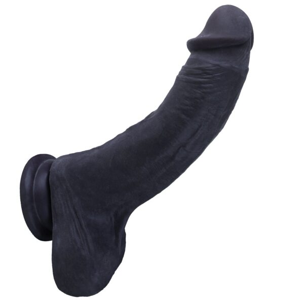 MAPARON 11 Inch Black Huge Realistic Dildo