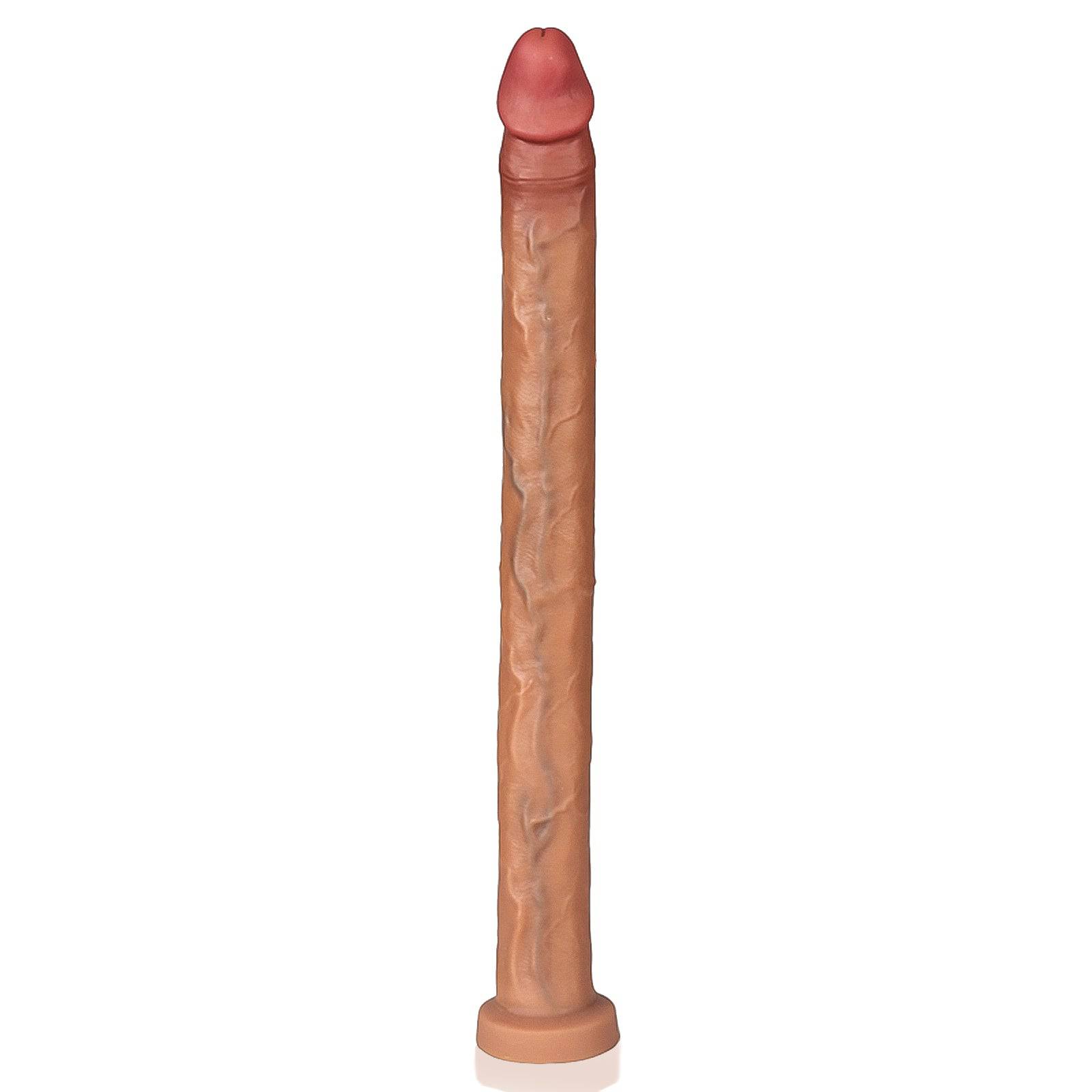 maparon-14-inch-extra-long-huge-realistic-dildo-5838709 MAPARON 14 Inch Extra Long Huge Realistic Dildo - 图片 1