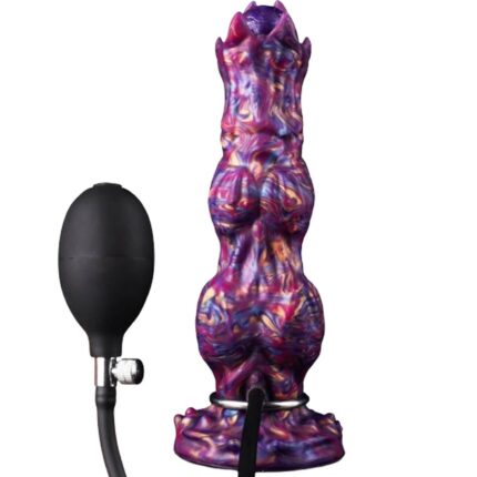 MAPARON Violet 10 Inch Monster Knot Fantasy Ovipositor Dildo