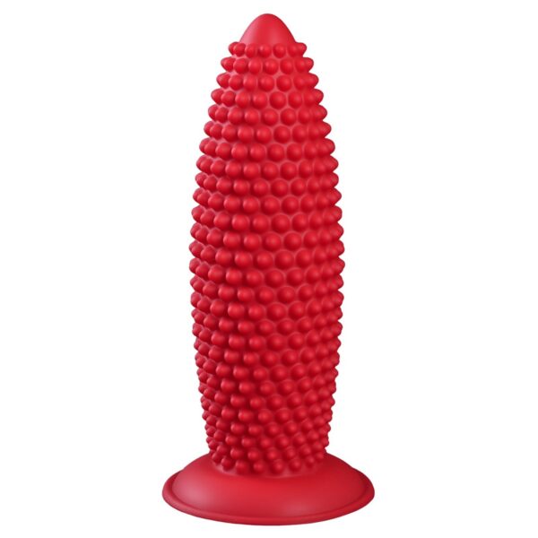 Multi-Size Textured Silicone Dildo with Suction Base