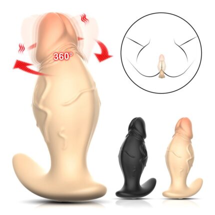 PulseWave Pro Vibrating Plug – Rechargeable Soft Silicone Anal Toy