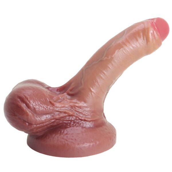 Realistic Curved Design with Suction Base