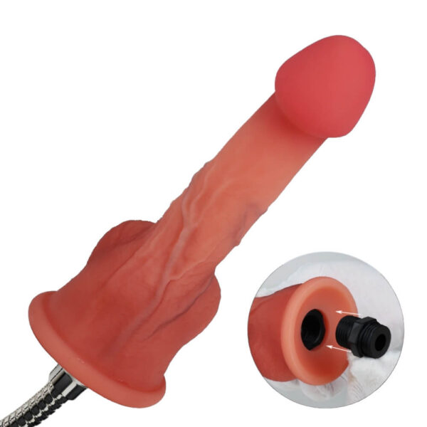 Realistic Large Glans Dildo with Hollow Design