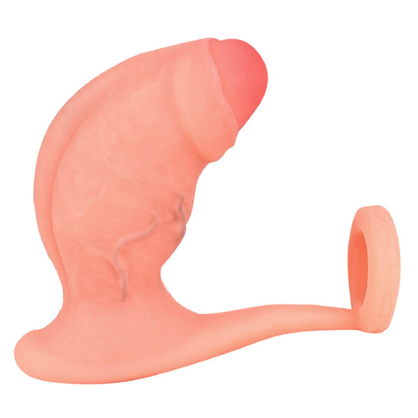 Realistic Silicone Dildo with Penis Ring