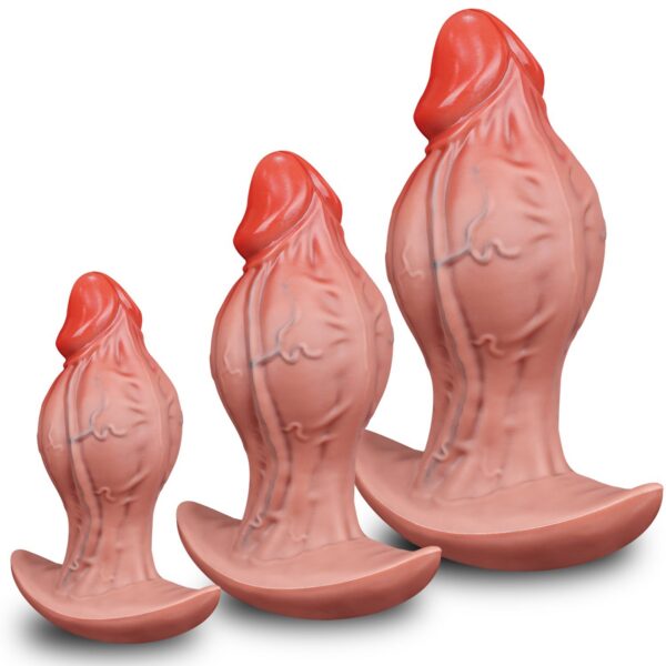 Realistic Veiny Silicone Wearable Dildo with Suction Base