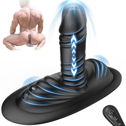 Thrusting & Vibrating Dildo