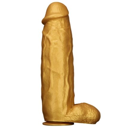 Titan Gold 18" Realistic Dildo with Suction Base