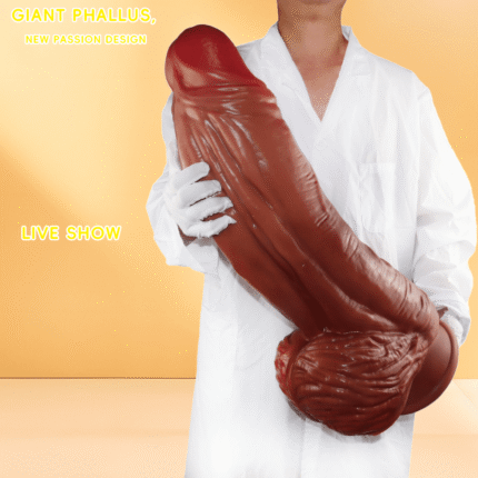 TitanForge XXL Silicone Dildo – Oversized Fantasy Design